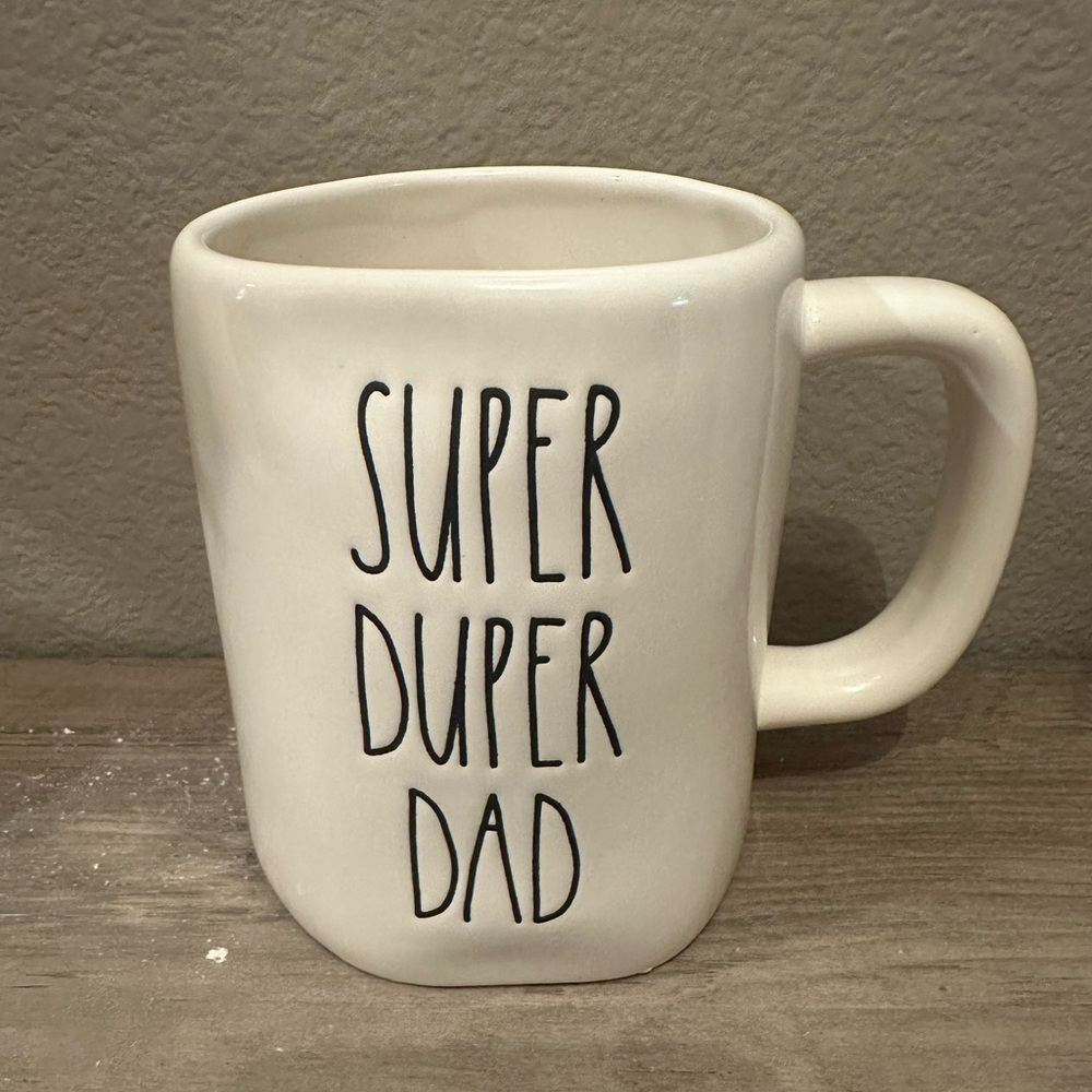 Rae Dunn Super Duper Dad Mug